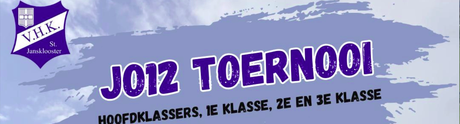 Bannière - JO12 Toernooi - VHK - Sint Jansklooster