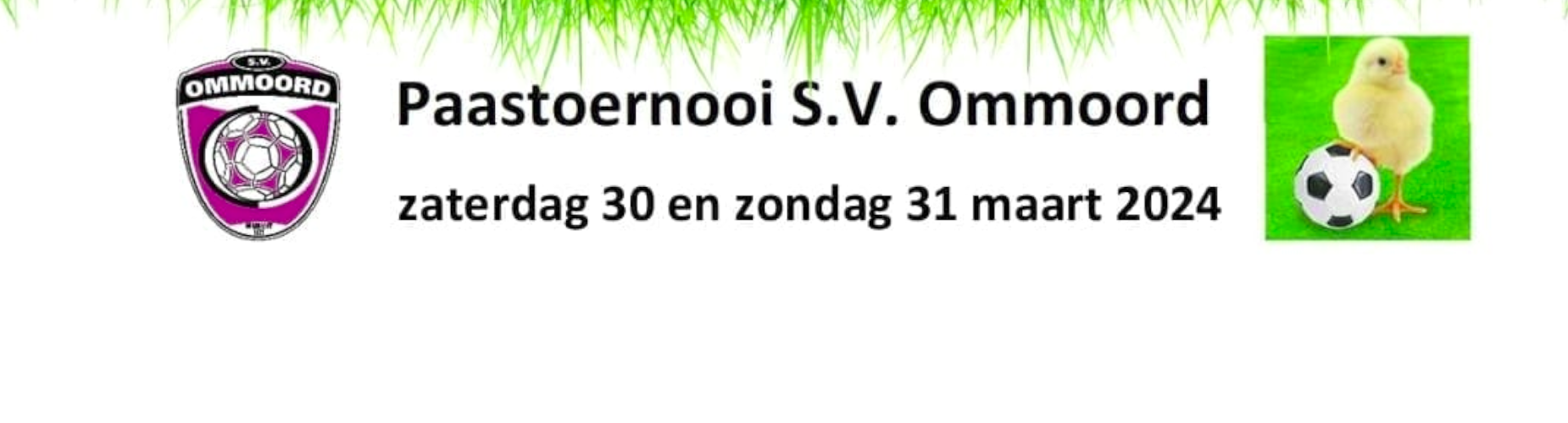 Bannière - Paastoernooi SV Ommoord - SV Ommoord - Rotterdam