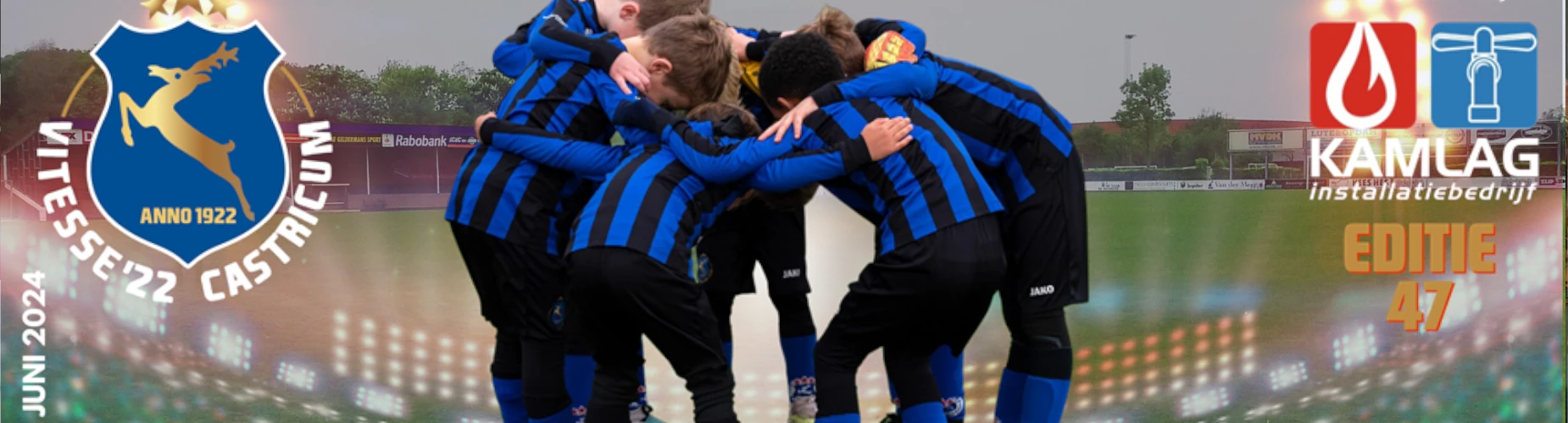 Bannière - Zilveren Hert Toernooi 2024 - Vitesse '22 - Castricum