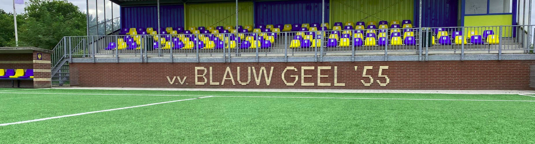 Bannière - Blauw Geel 55 - Ede