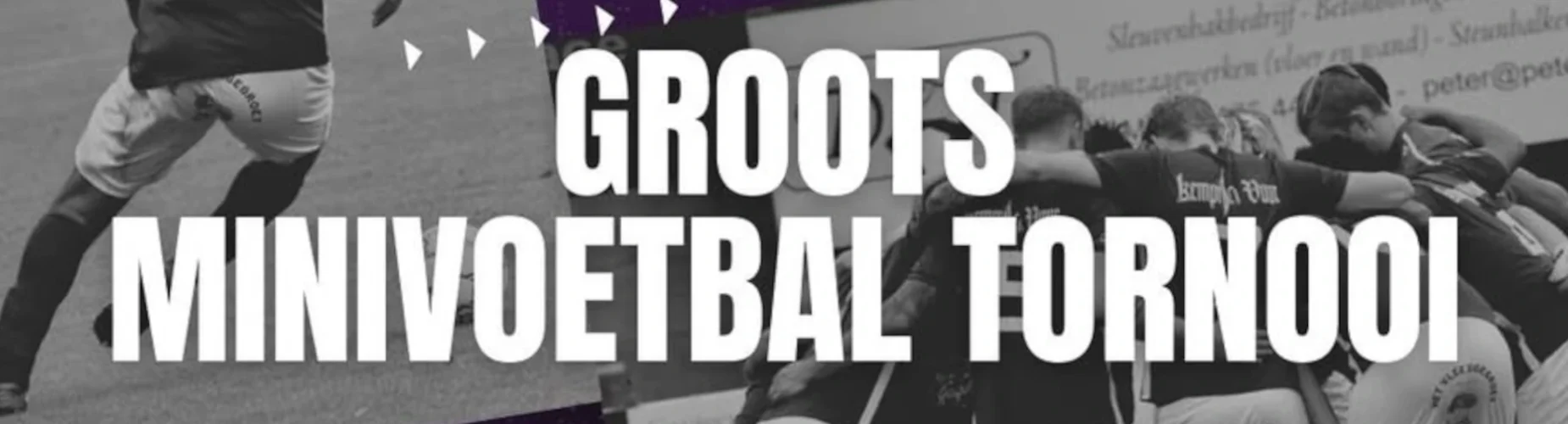 Bannière - Groots Minivoetbal Tornooi 2025 - Koninklijke Zandhoven Sportkring - Zandhoven