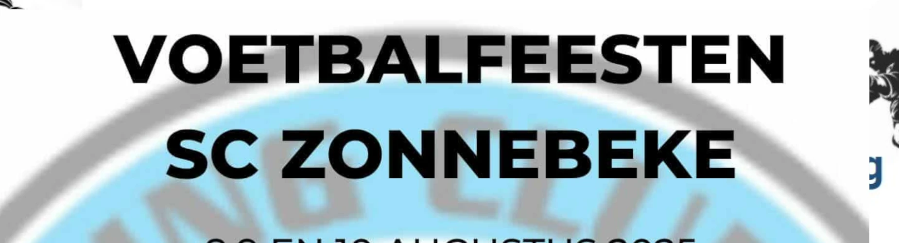 Bannière - SC Zonnebeke Zomerfeesten - SC Zonnebeke - Zonnebeke