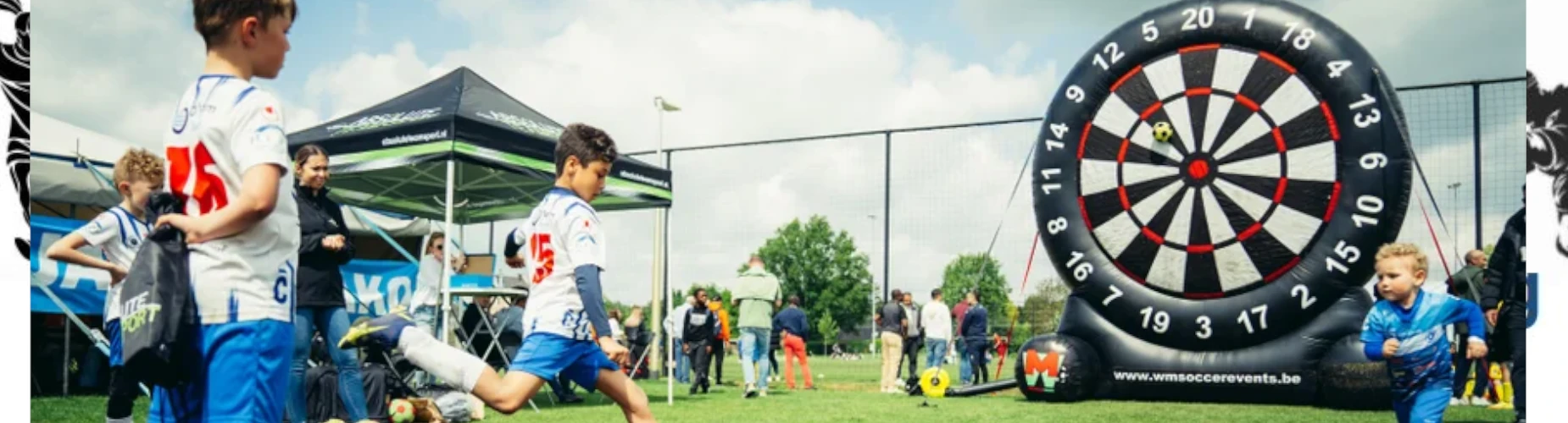 Bannière - WM Soccer Tournament 2025-2026 Locatie KSK Heist - WM Soccer Events - Affligem