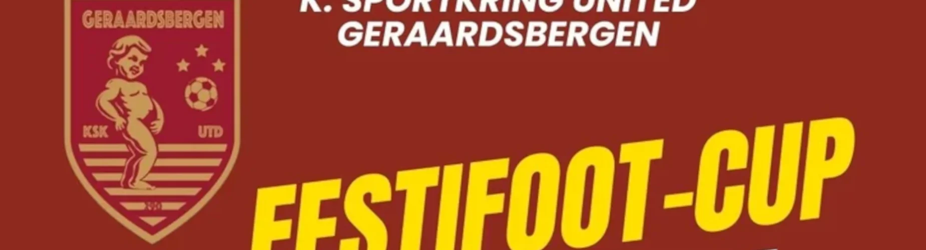 Bannière - Festifood Cup - KSK United Geraardsbergen - Geraardsbergen