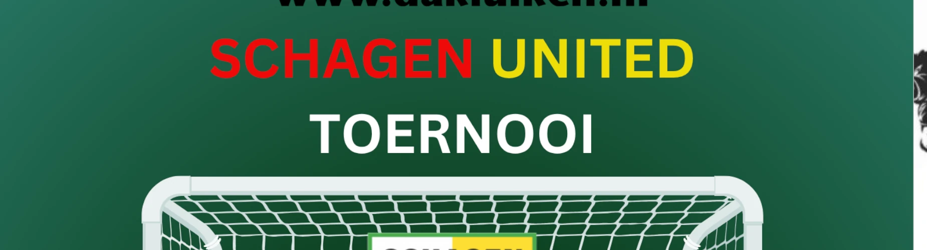 Bannière - Schagen United Gorter Luiken Toernooi - Schagen United - Schagen