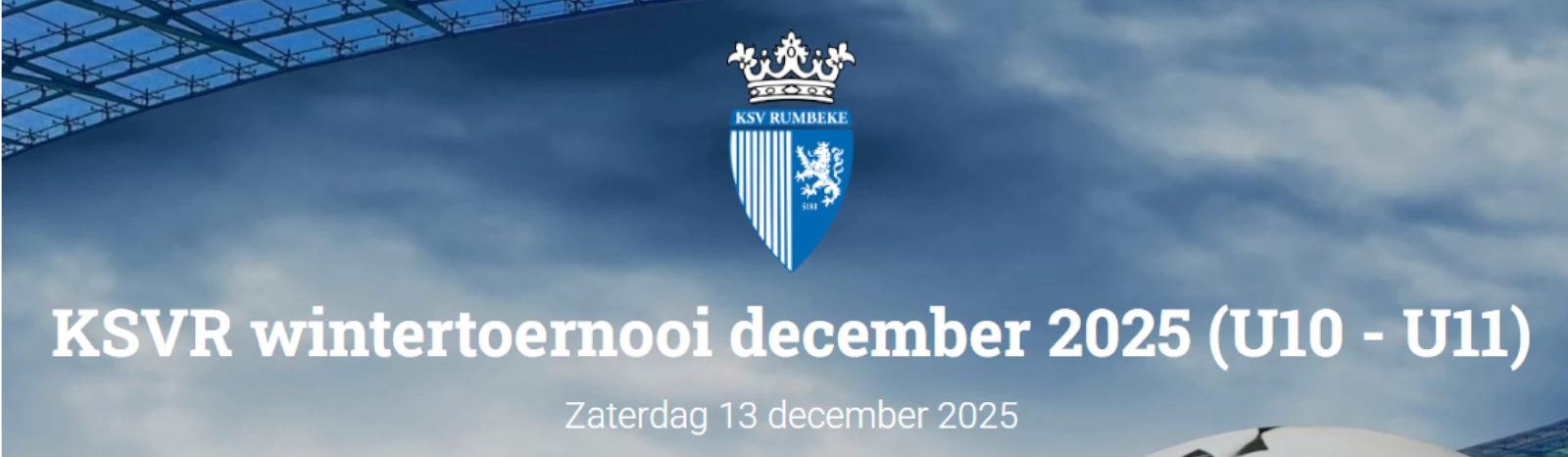 Banner - Toernooi KSV Rumbeke - KSV Rumbeke - Roeselare