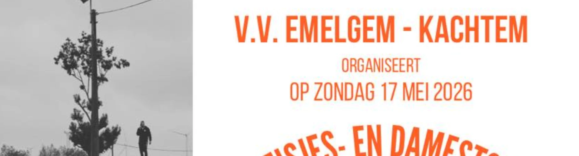 Banner - 3de Meisjes- en Damestornooi - VV Emelgem-Kachtem - Izegem