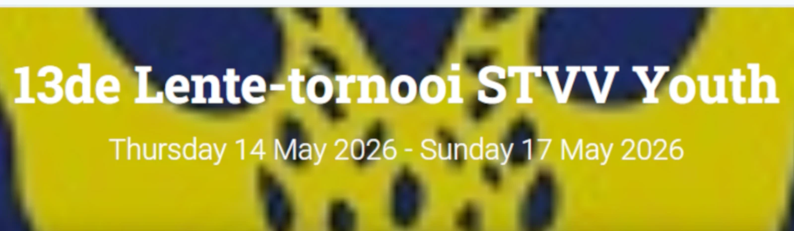 Banner - 13de Lente-tornooi STVV Youth - STVV Youth - Sint-Truiden