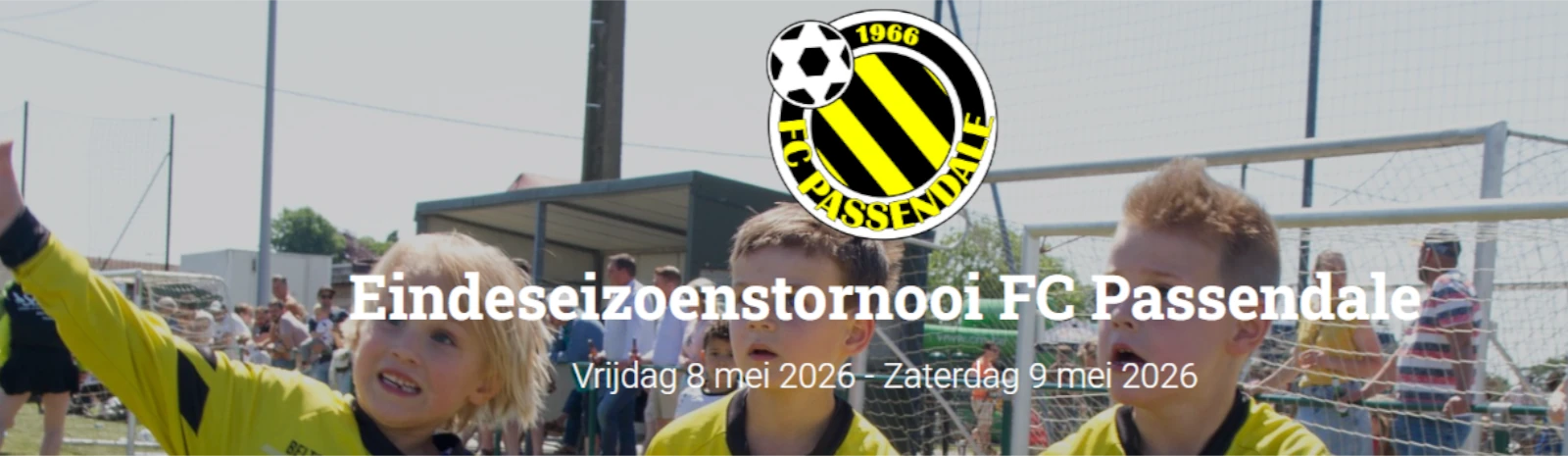 Banner - 5e Eindeseizoenstornooi - FC Passendale - Passendale