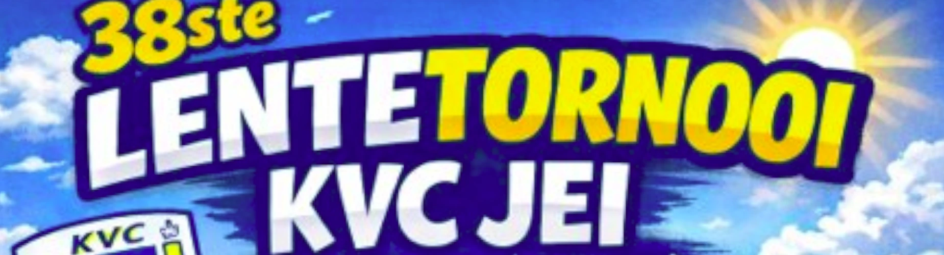 Banner - 38ste Lentetornooi KVC JEI - KVC JEI - Ichtegem