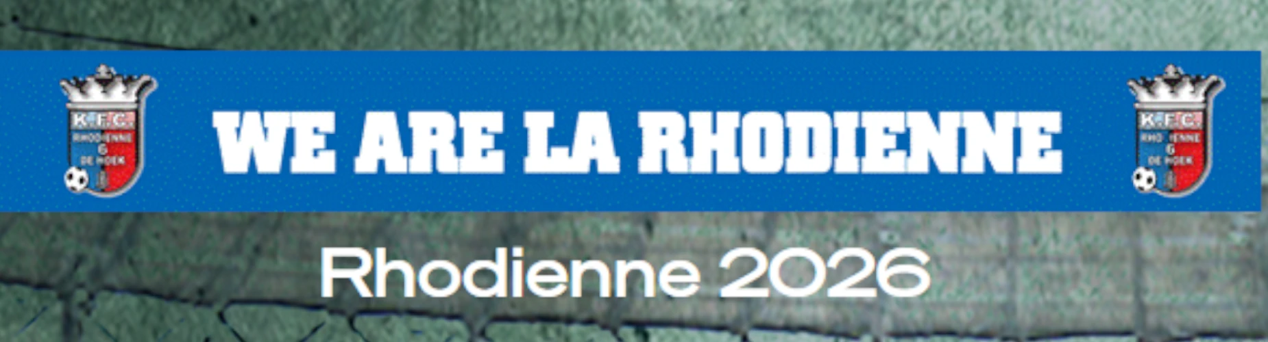 Banner - Rhodienne 2026 - KFC Rhodienne - Sint-Genesius-Rode,