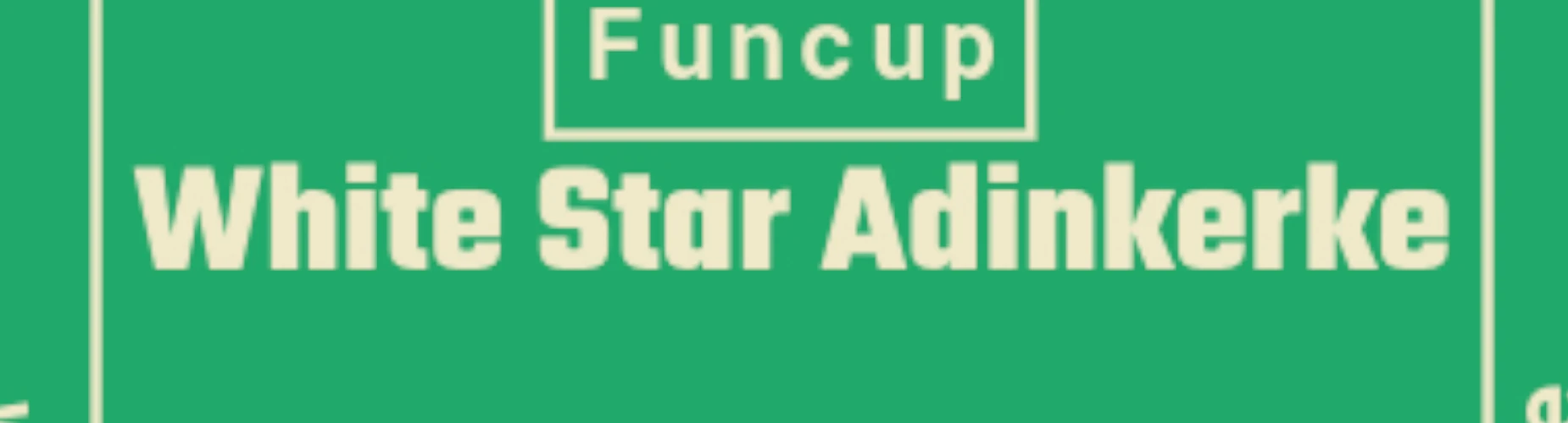 Banner - White Star Adinkerke Fun Cup - Kws adinkerke - De Panne