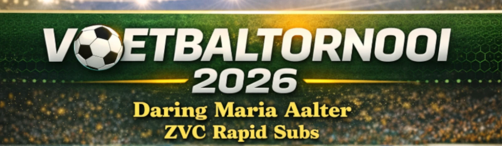 Banner - Daring Maria Aalter - ZVC Rapid Subs - Beernem