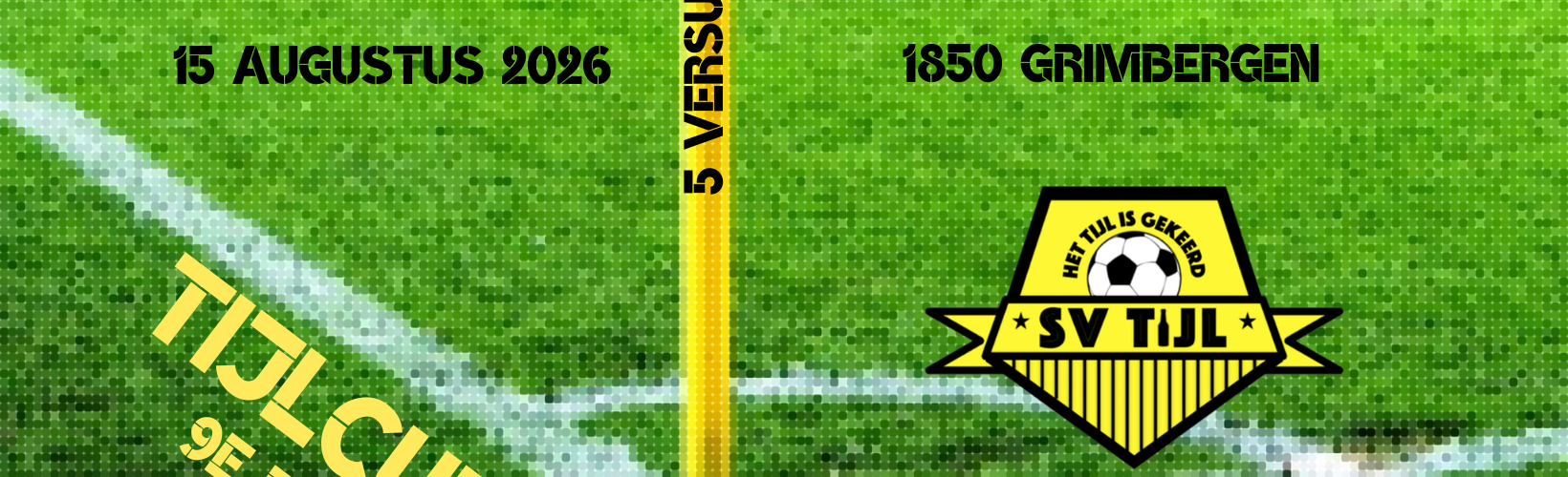 Banner - Tijlcup 2026 - SV Tijl - Grimbergen