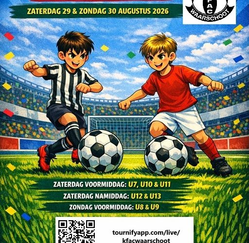 Banner - Zomertornooi KFAC Waarschoot - KFAC Waarschoot - Lievegem